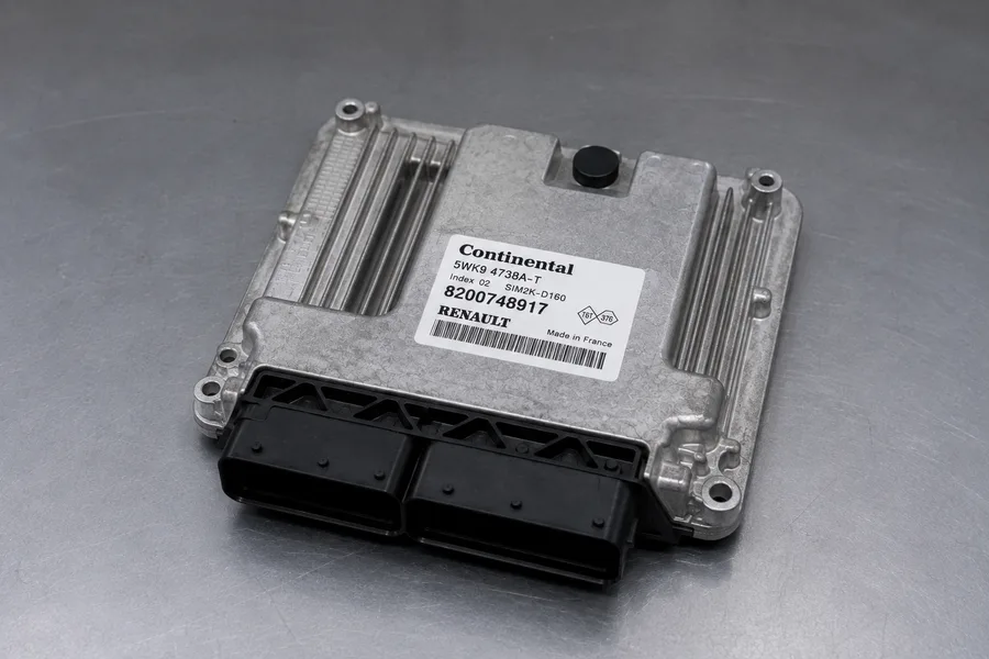 Continental SIM2K-D160 engine ECU, Renault part number 8200748917